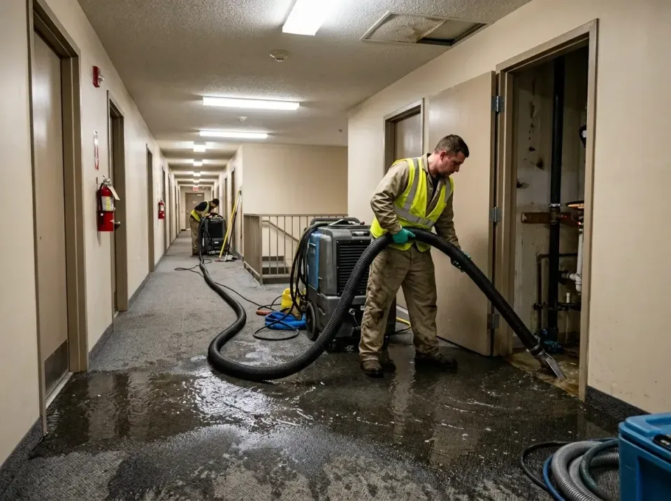 multi-unit-apartment-hallway-f-005 — frequently asked questions, Emergency Burst Pipe Water Extraction & Removal in Rancho P…